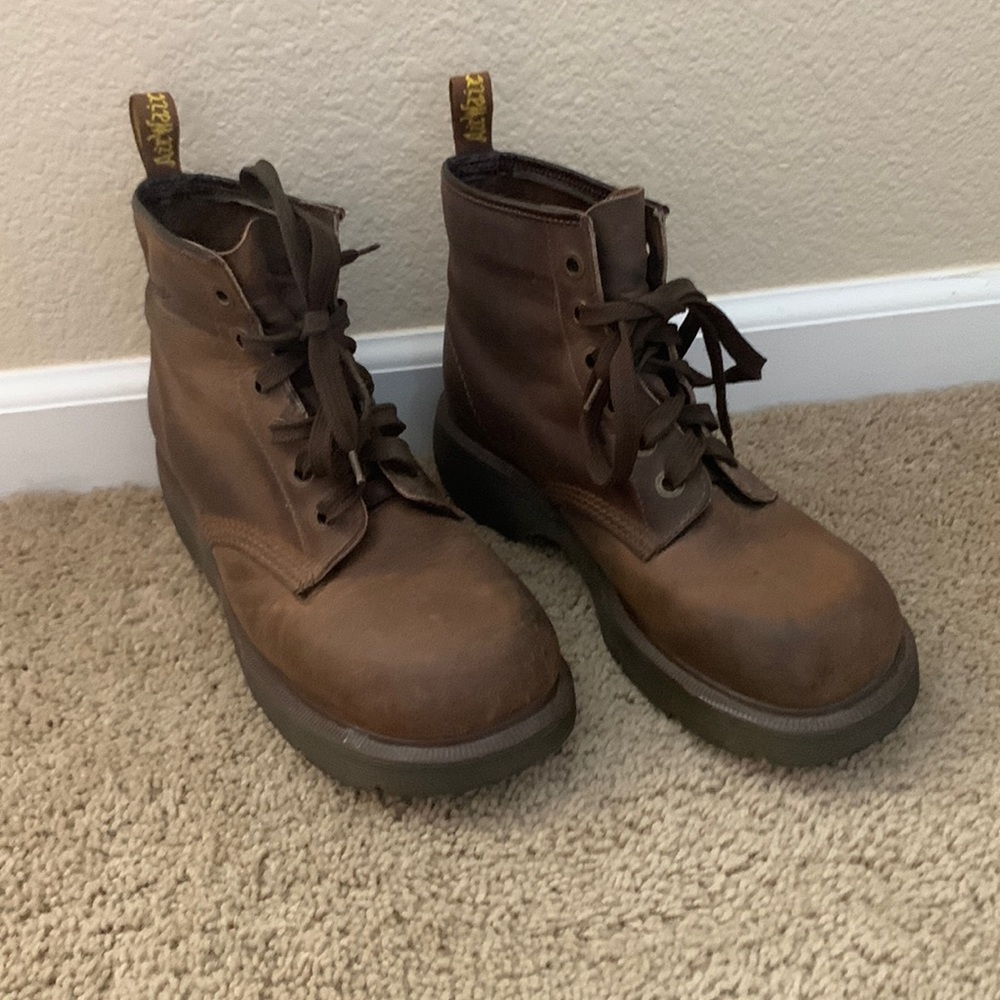 Dr.Martens Leather Boots Vintage Circa 1999